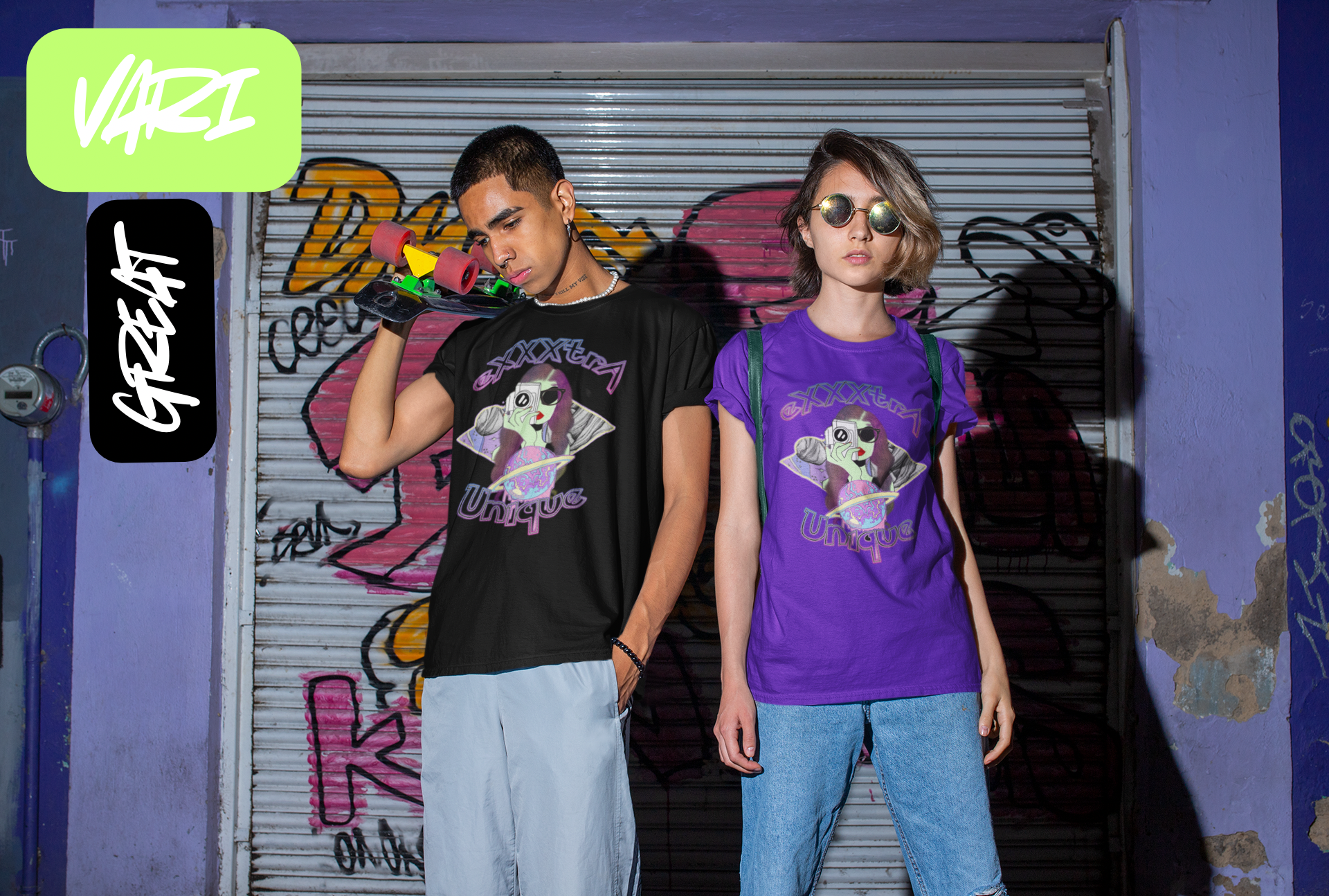 Extra Unique Alien Tee