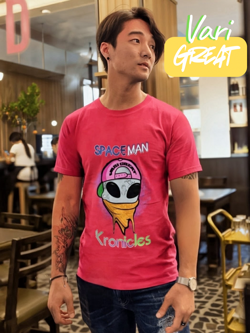 SpaceMan Kronicles Tee