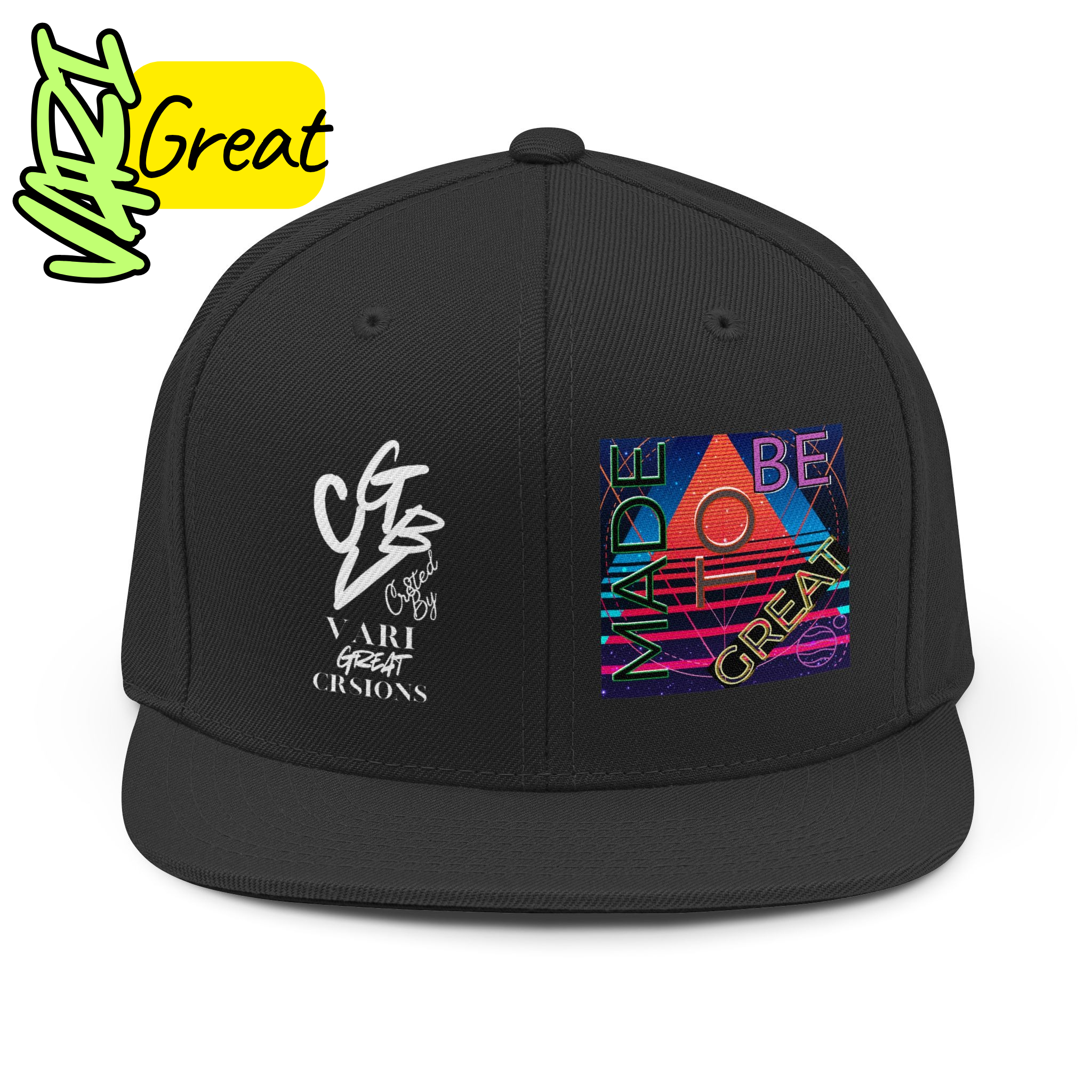 'Made to Be Great' Logo SnapBack
