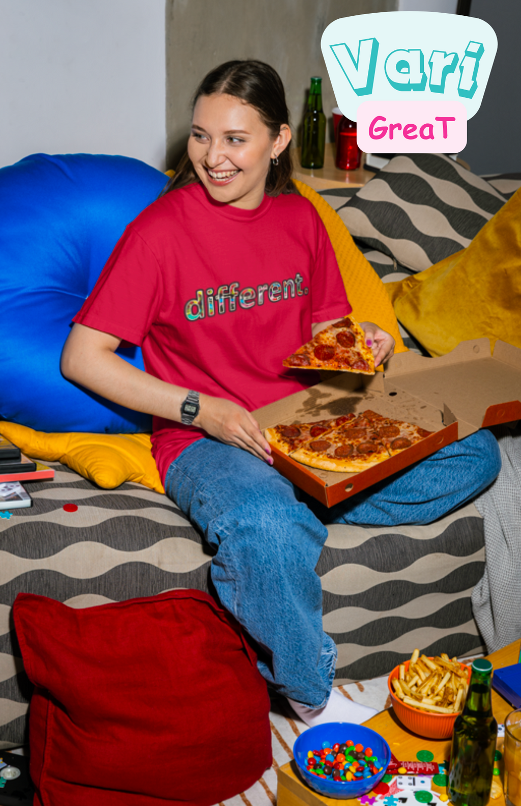 different.  Tee